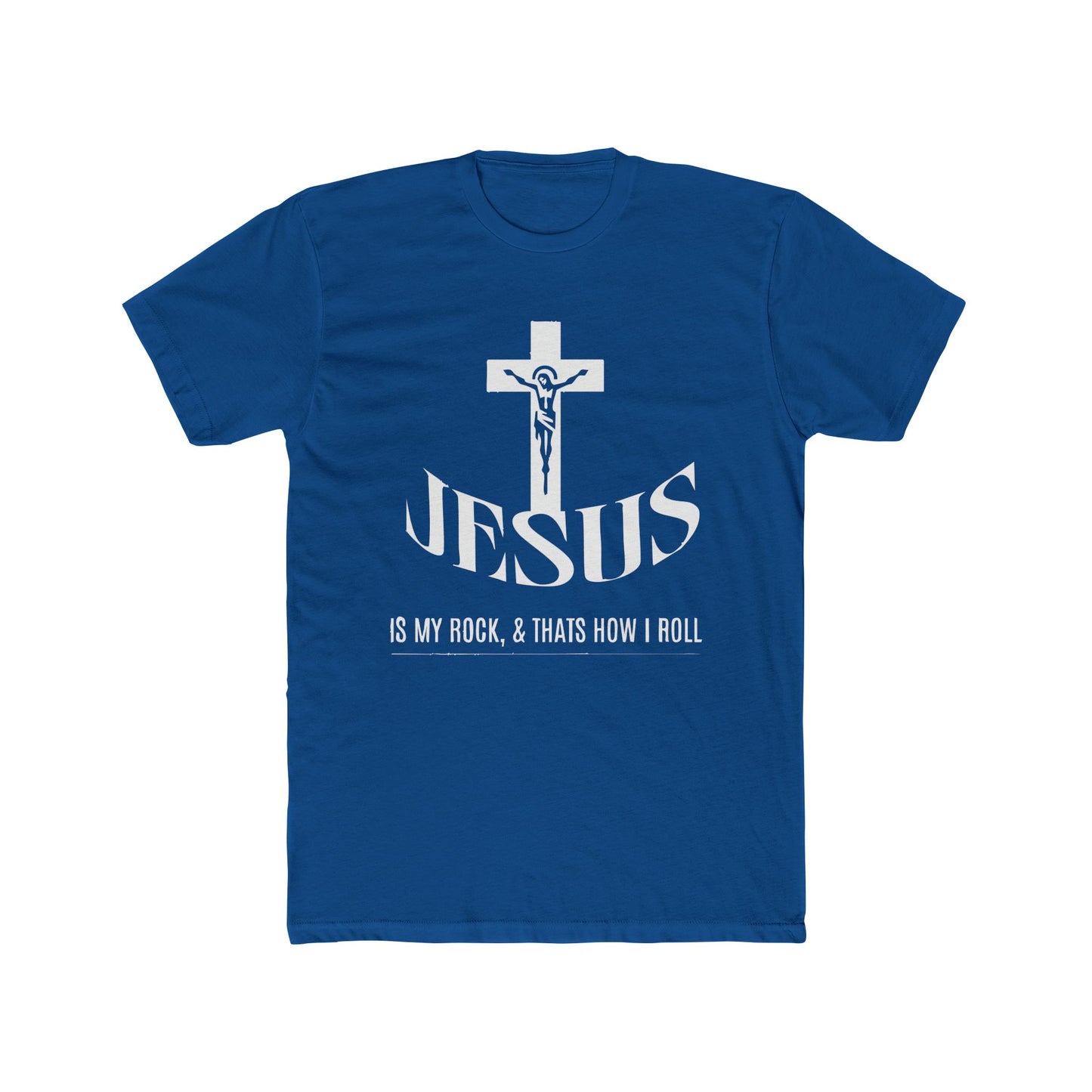 Jesus is My Rock and That’s How I Roll T-Shirt Faith with a Fun Twist