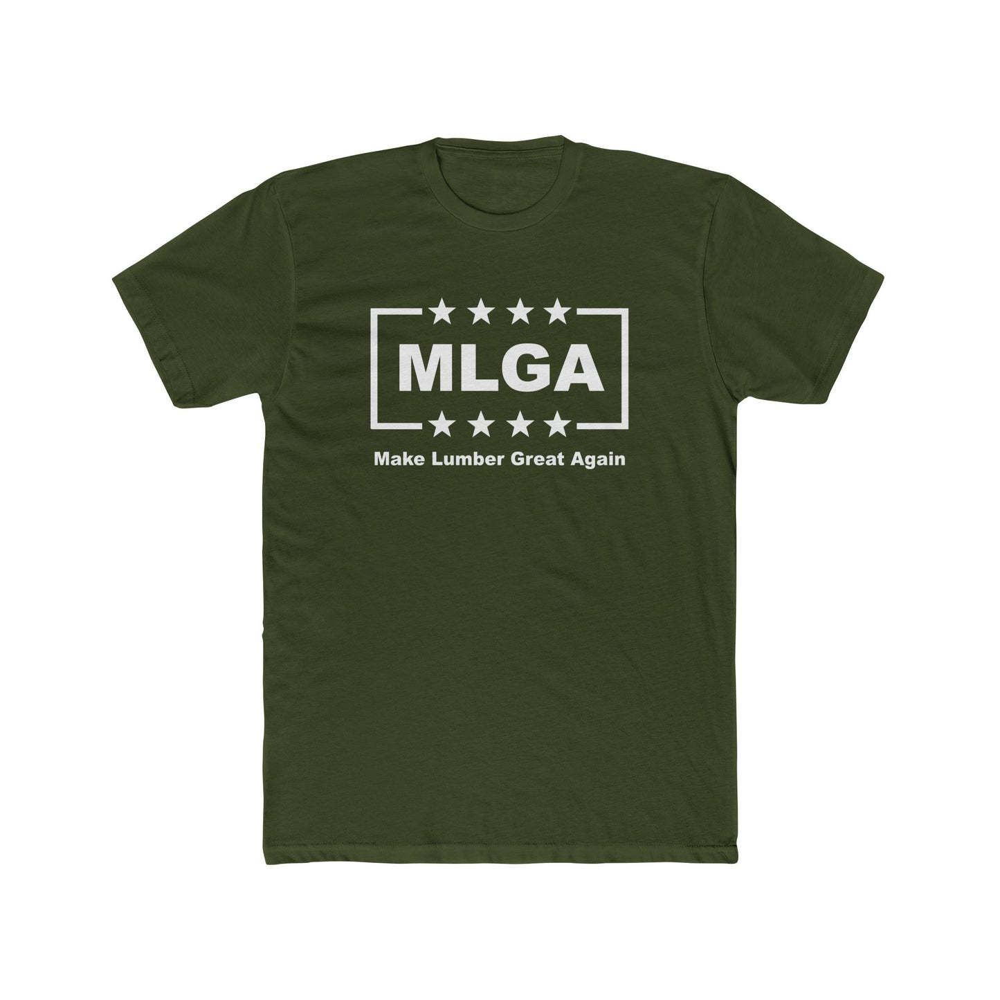 Unisex Tee: MLGA Make Lumber Great Again for Woodworking Fans