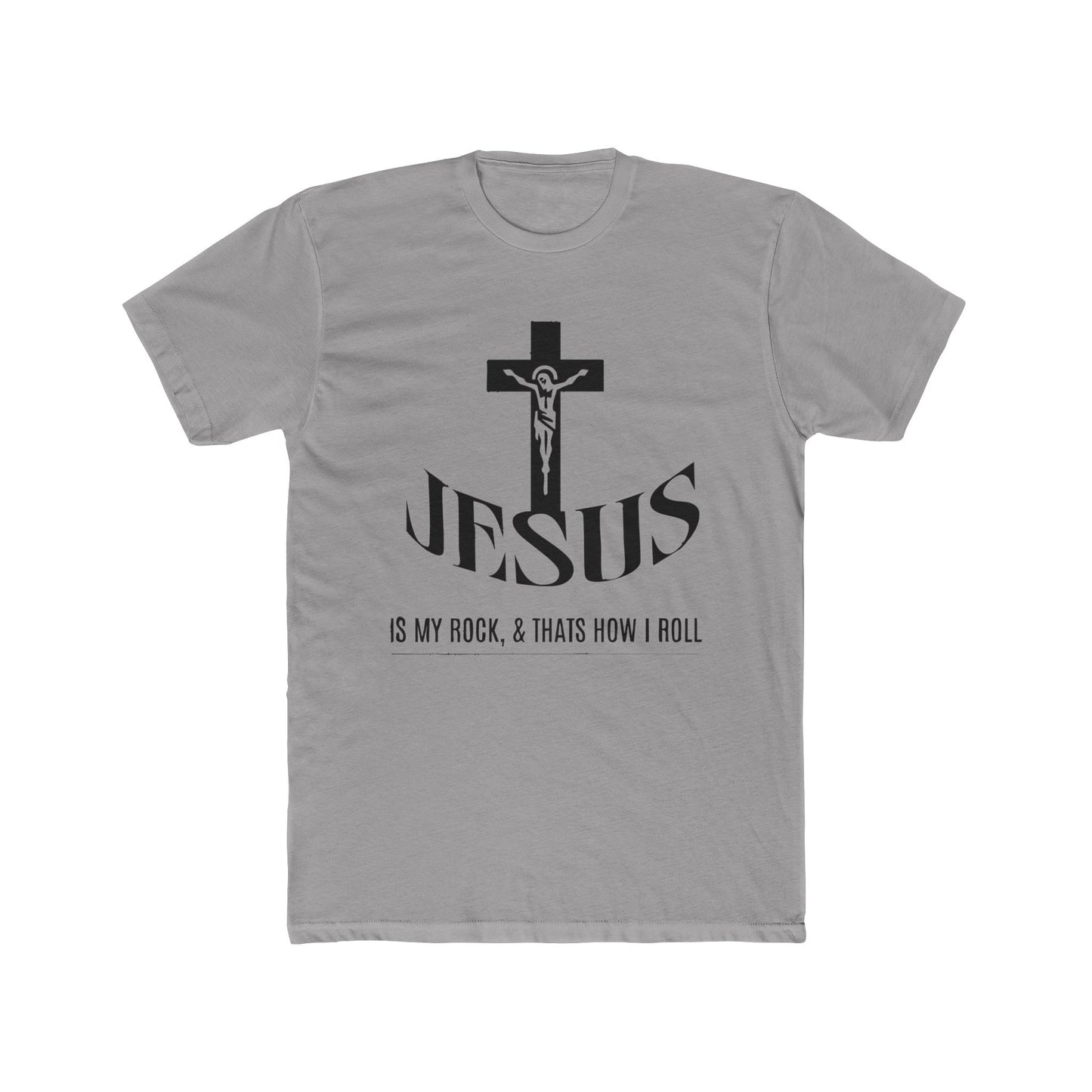 Jesus is My Rock and That’s How I Roll T-Shirt Faith with a Fun Twist