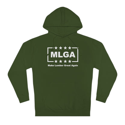 MLGA Unisex Hooded Sweatshirt-Make Lumber Great Again Hoodie