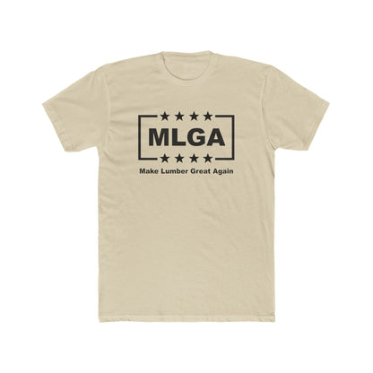 Unisex Tee: MLGA Make Lumber Great Again for Woodworking Fans