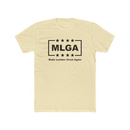 Unisex Tee: MLGA Make Lumber Great Again for Woodworking Fans