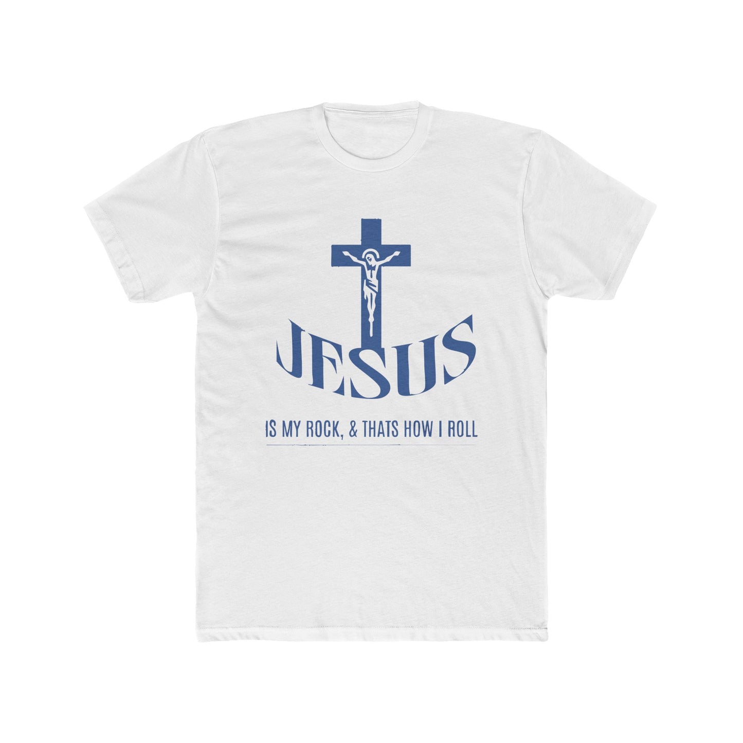 Jesus is My Rock and That’s How I Roll T-Shirt Faith with a Fun Twist